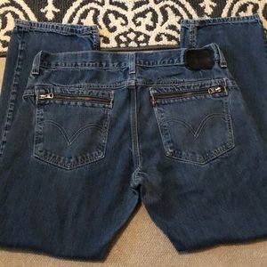 Men’s Levi black label jeans . Size 36 x30